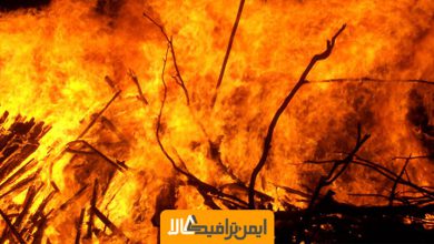 آتش سوزی در اسلام شهر