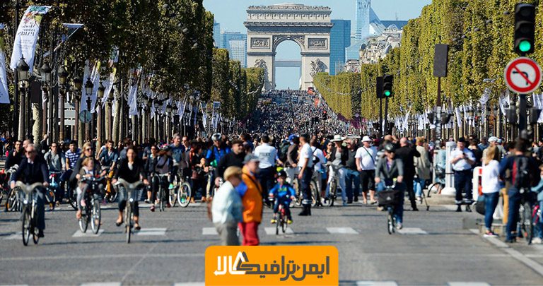 روز بدون خودرو در شهر پاریس