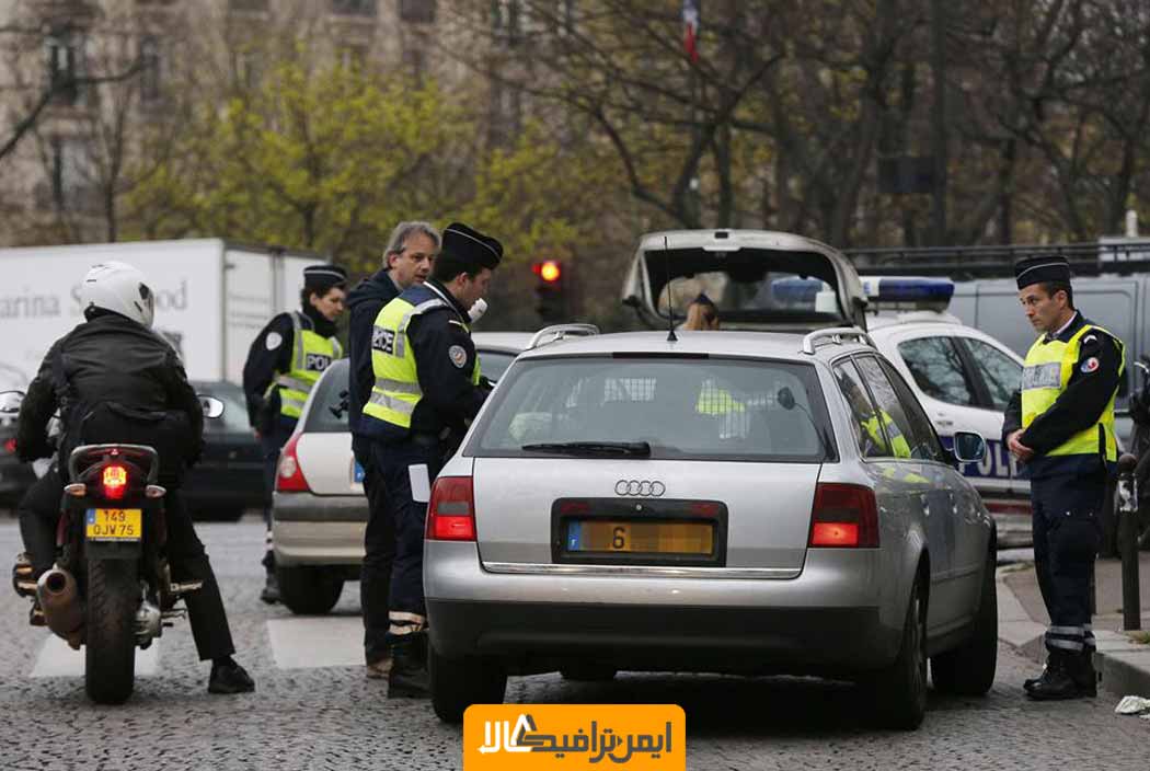 پلیس راهنمایی و رانندگی در فرانسه