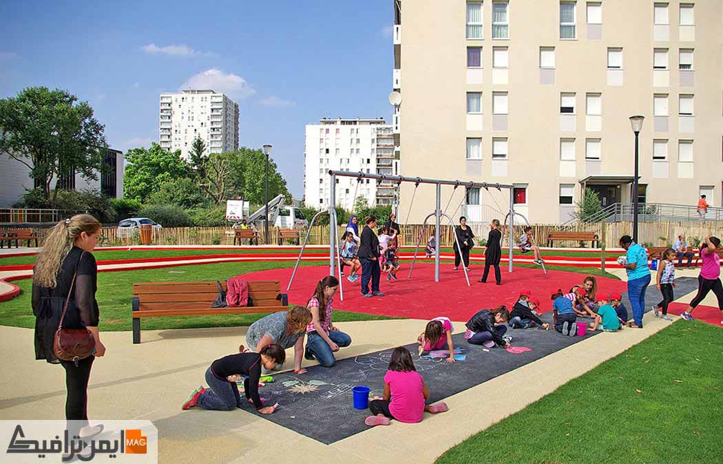 پارک بازی کودکان در فرانسه