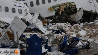 مرگبارترین حوادث سقوط هواپیما در ایران