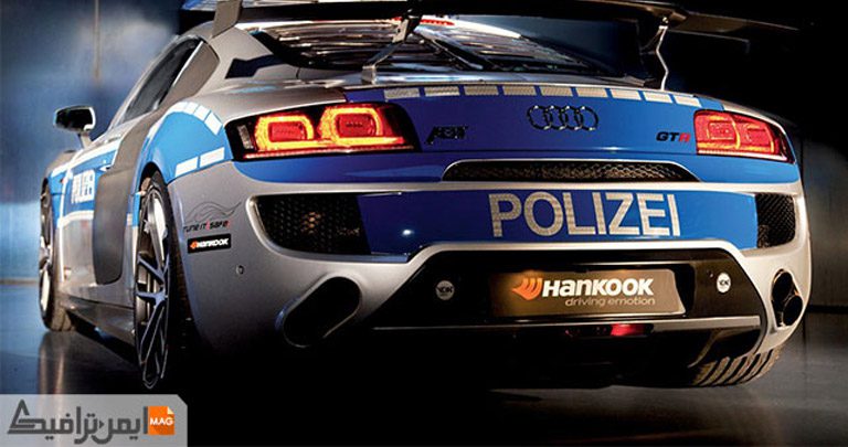 ماشین پلیس آلمان