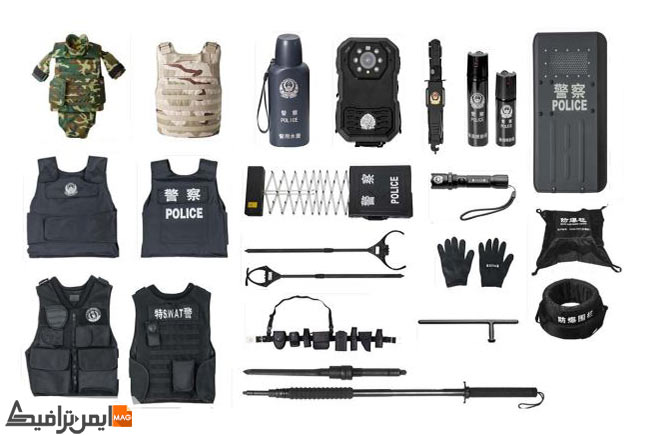 تجهیزات پلیس | وسیله های پلیس