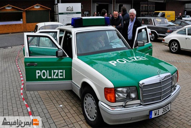 ماشین پلیس در المان