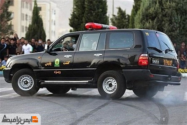 خودرو های پلیس ایران