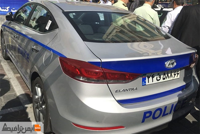 ماشین پلیس ایران جدید